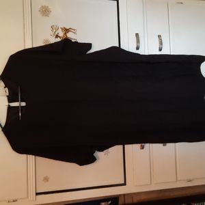 Universal Standard Isabelle Luxe Black Dress Women's Size XL